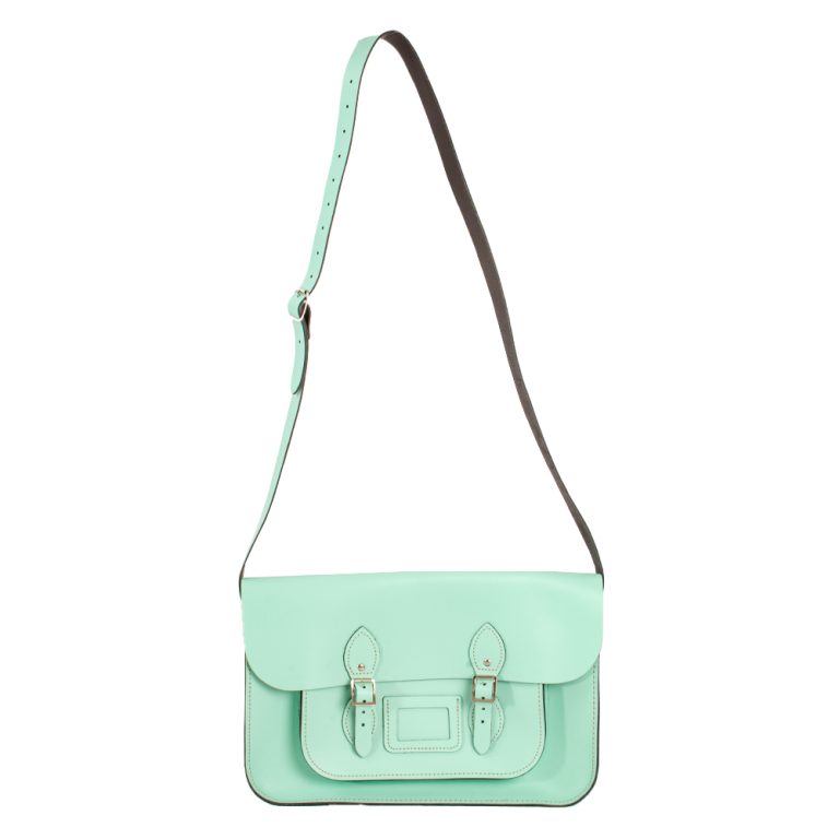 15” NORMAL SATCHEL LIME GREEN E 15” NORMAL SATCHEL LIME GREEN E