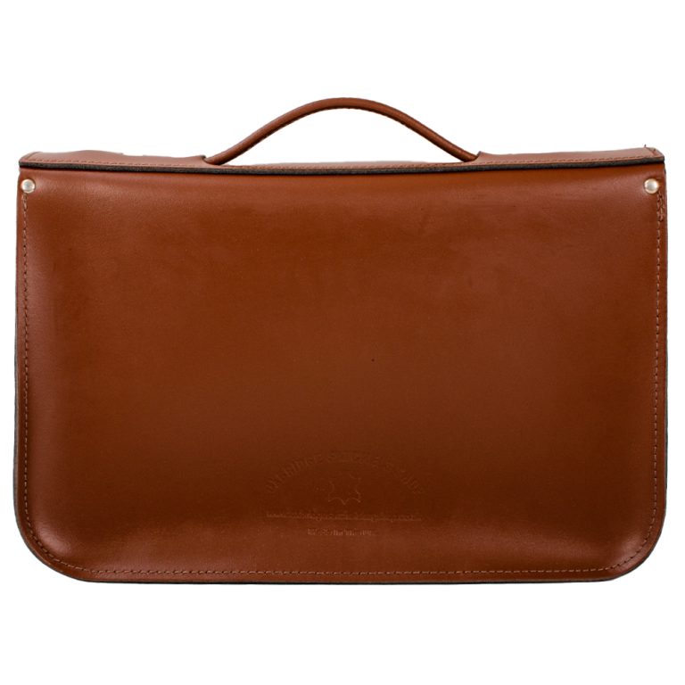 14” magnet briefcase chestnut c